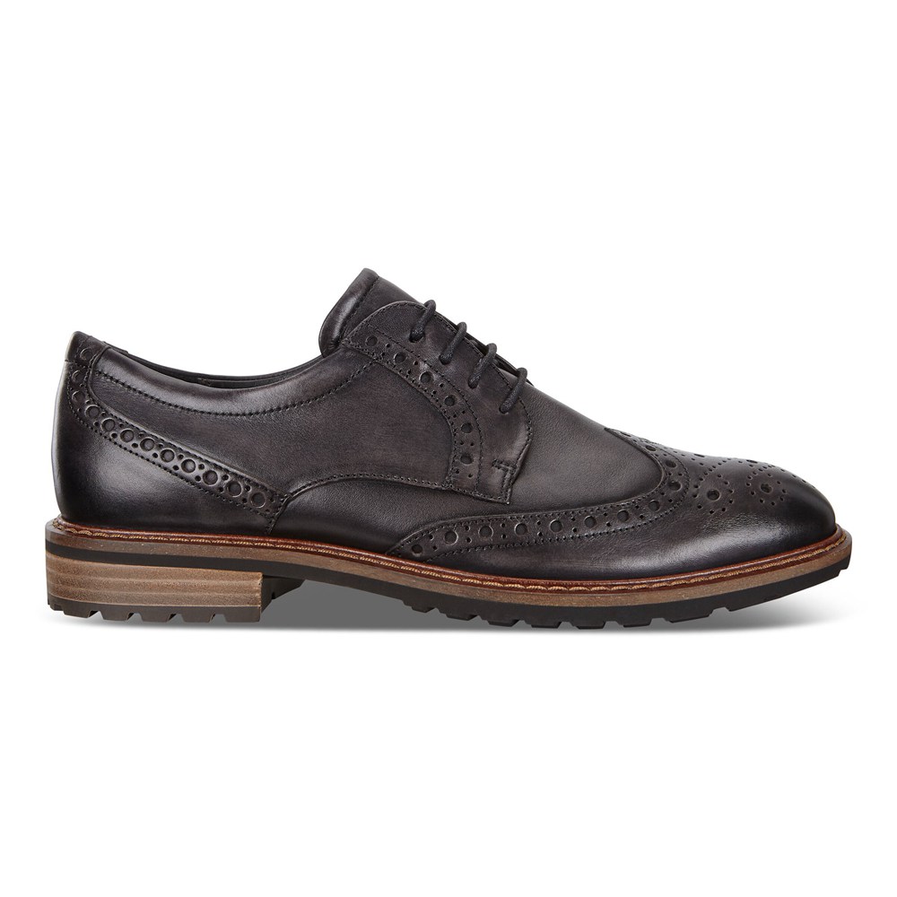 ECCO Mens Dress Shoes Brown - Vitrus I Wing Tip Tie - UGP-805673